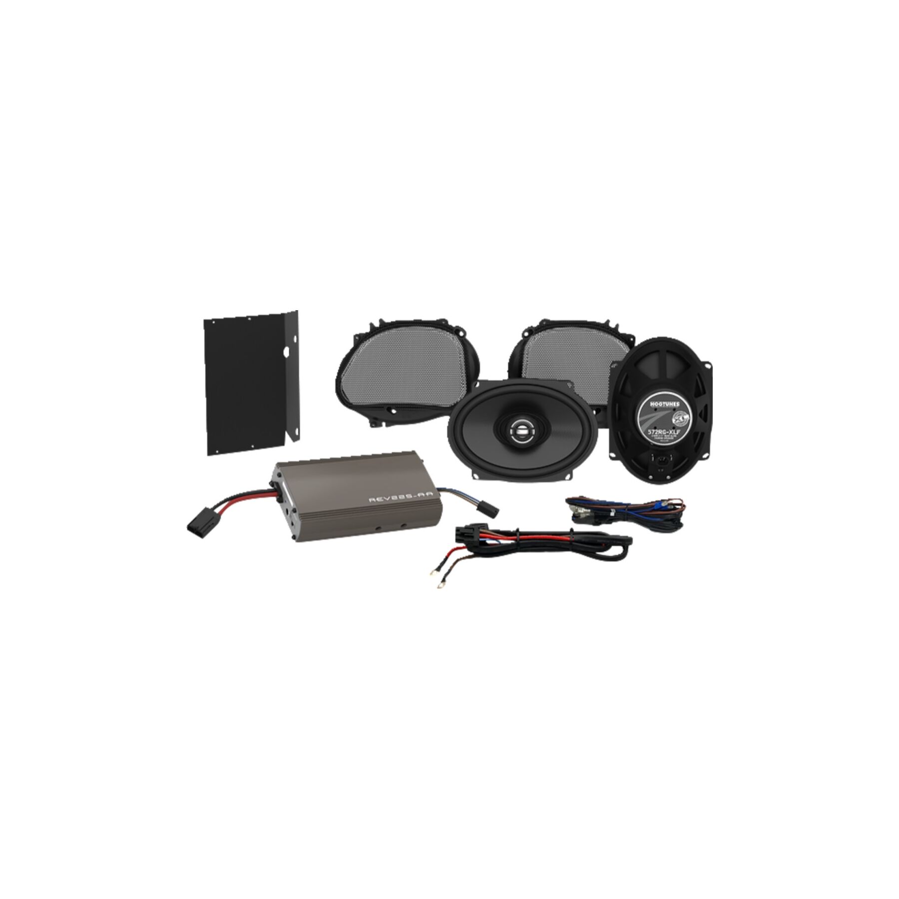 Hogtunes RG57 Speaker And Amplifier Kit For Harley FLTR 1998-2013