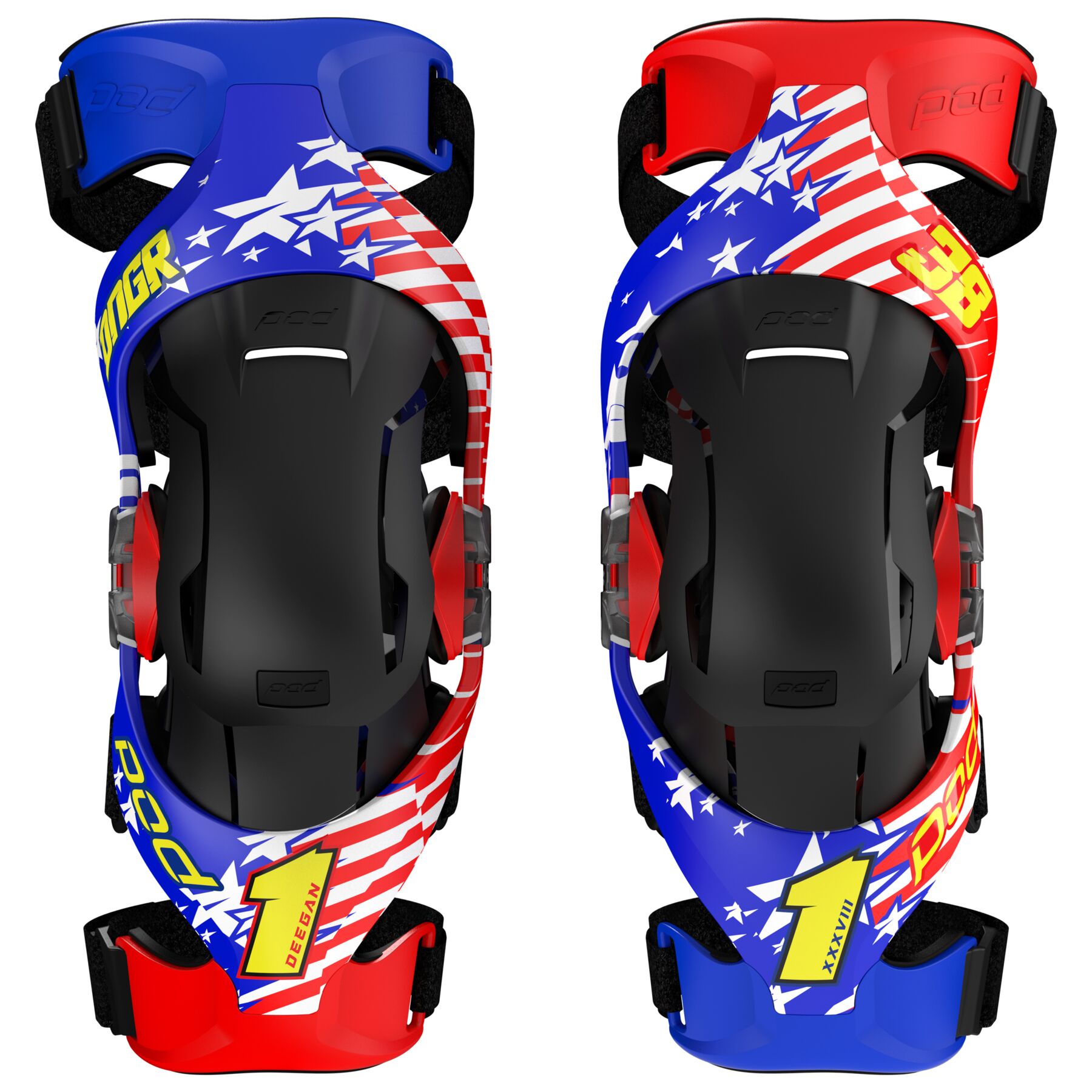POD Youth K4 V2 Danger Boy LE Knee Braces