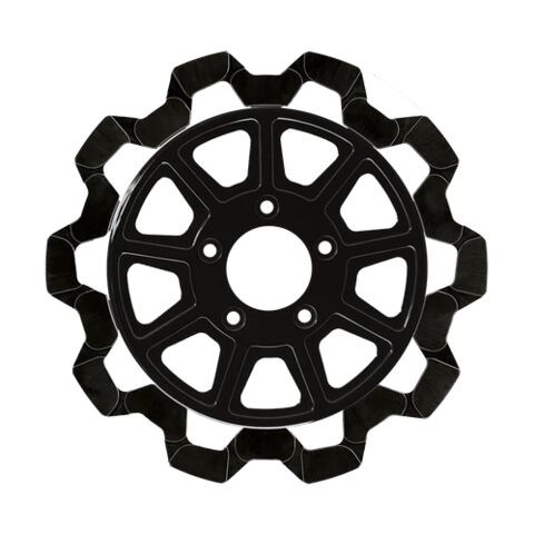Lyndall Brakes 9 Spoke Front Brake Rotor For Harley