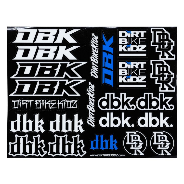 DBK Moto Pack Sticker Sheet