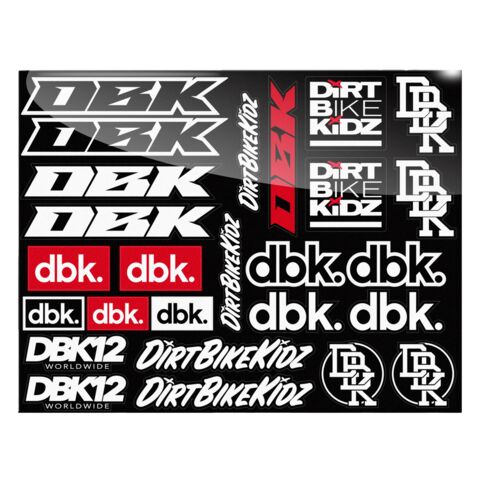 DBK Race Pack Sticker Sheet
