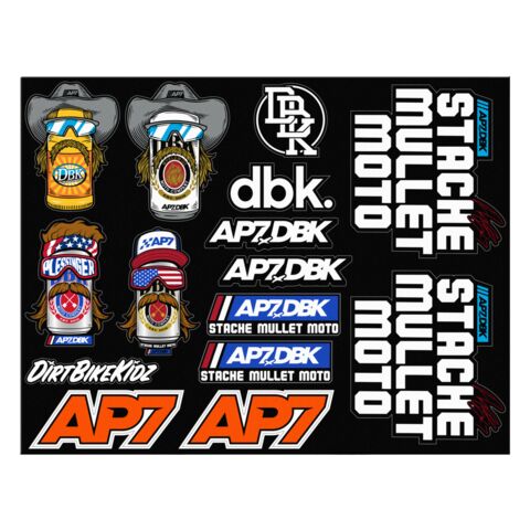 DBK AP7 Sticker Sheet