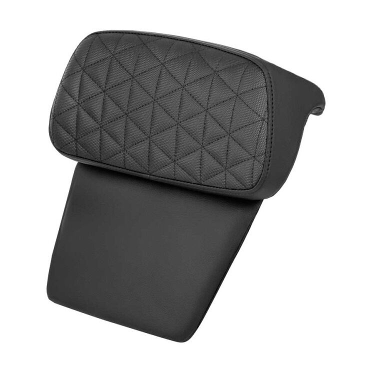 Saddlemen Roadsofa Tri-Gripper Chopped Tour Pak Backrest Pad For Harley Touring 2014-2025