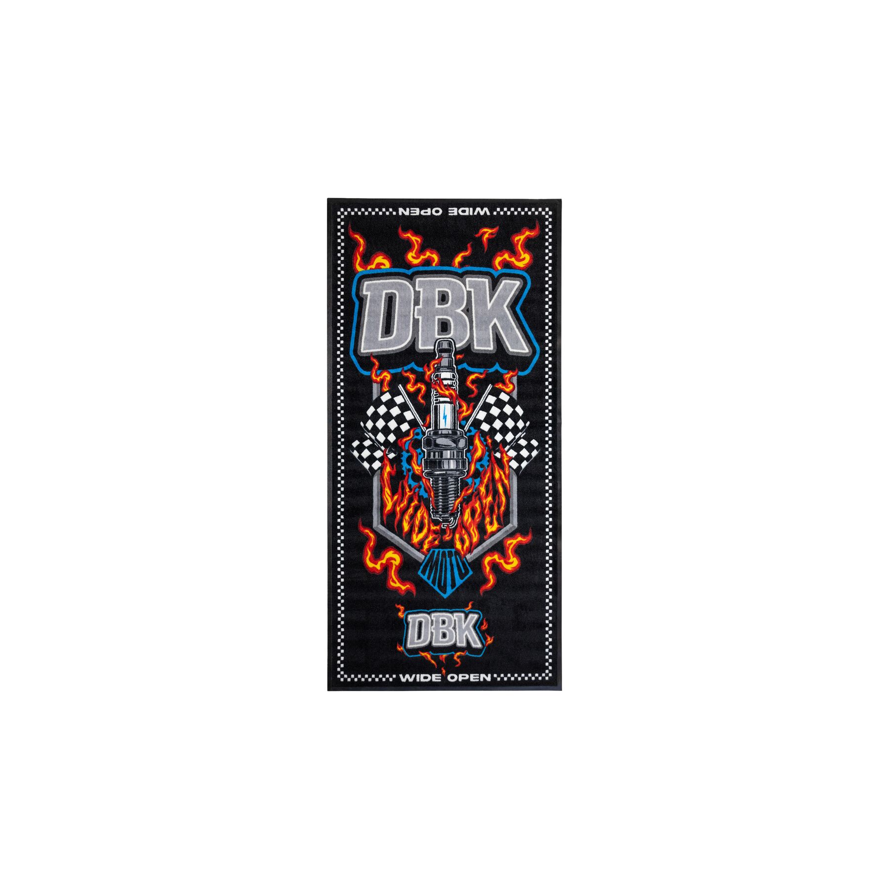 DBK Wide Open 3.5x7 Bike Mat