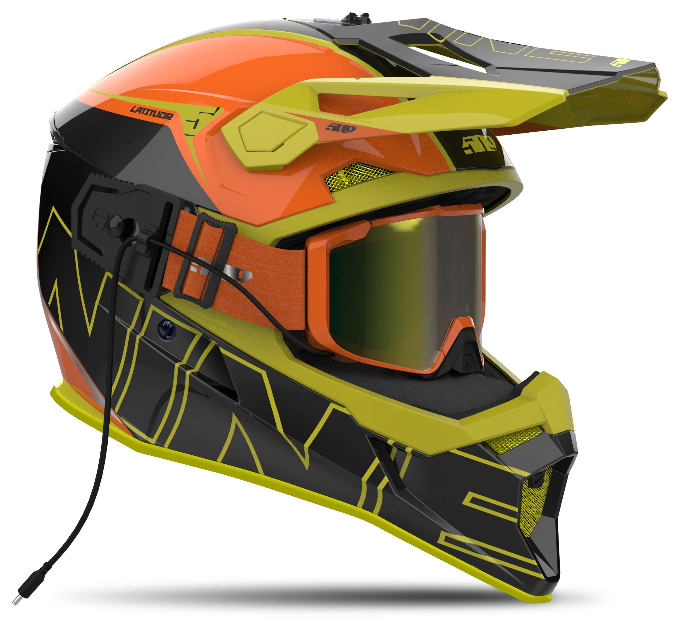 509 Latitude Helmet w/ Ignite Goggle System - RevZilla