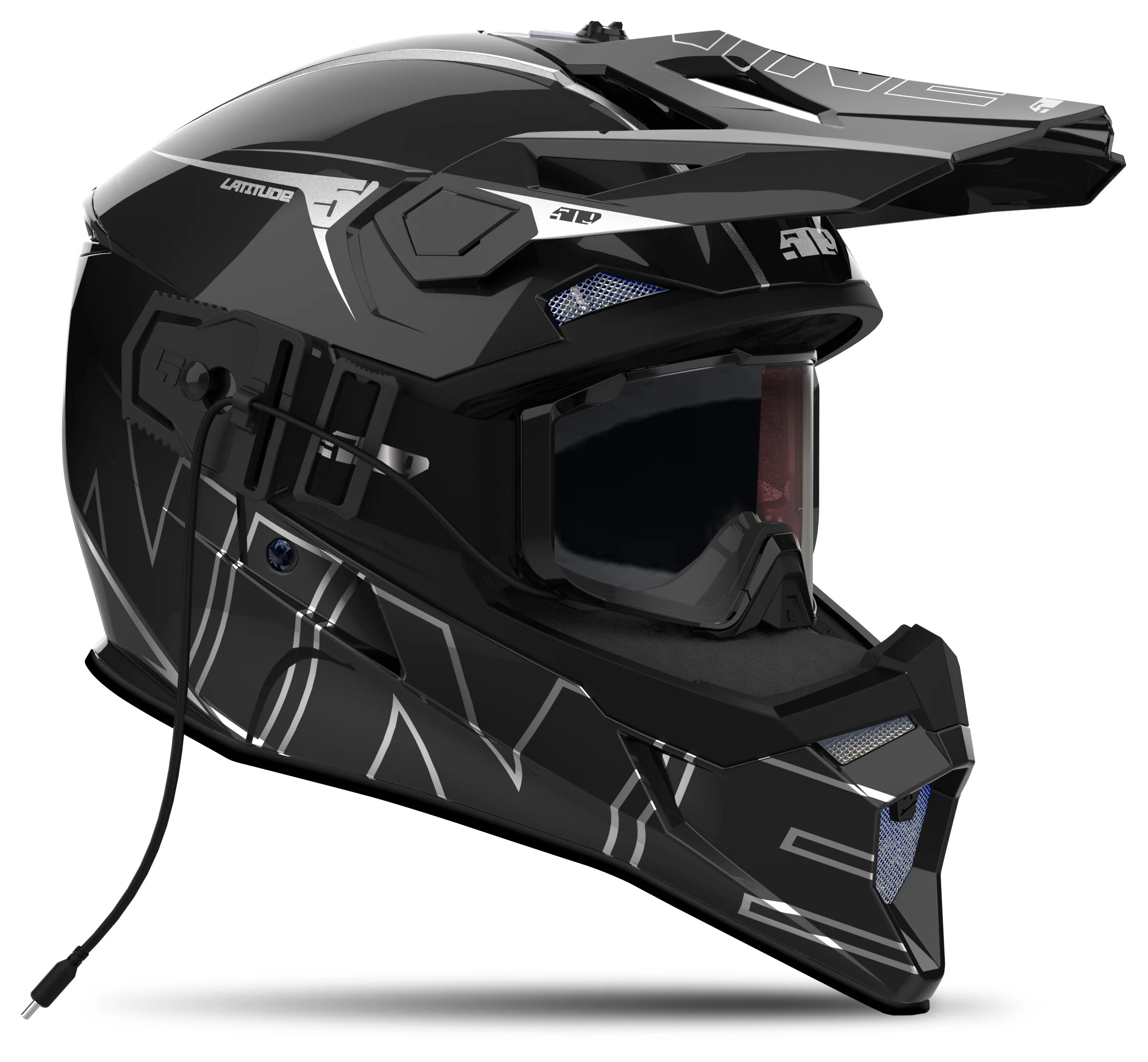 509 Latitude Helmet w/ Ignite Goggle System - RevZilla