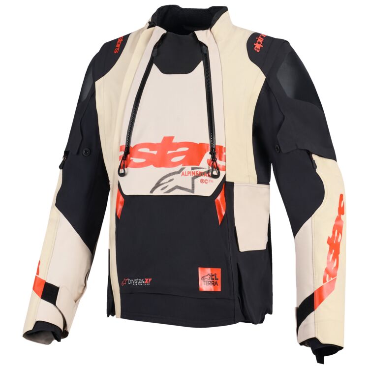 Black/White/Orange