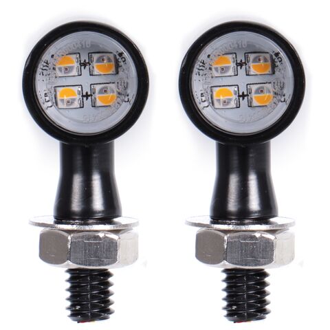 Milwaukee Twins LED Amber Turn Signal Set
