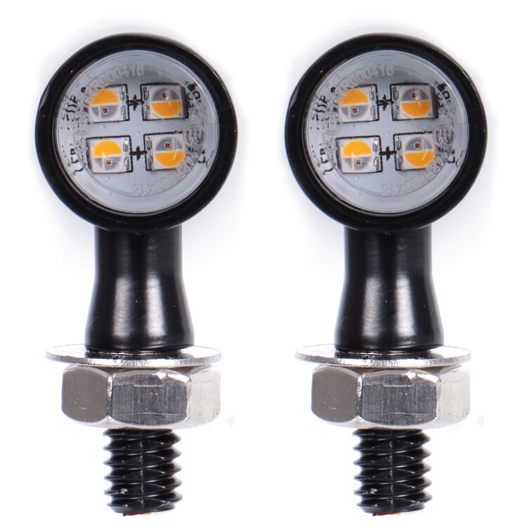 Milwaukee Twins LED Amber Turn Signal Set