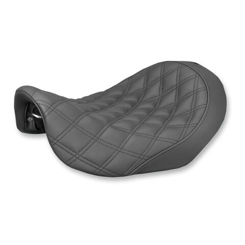 Saddlemen Renegade LS Solo Seat For Harley Dyna 2006-2017 Black / Diamond [Open Box]