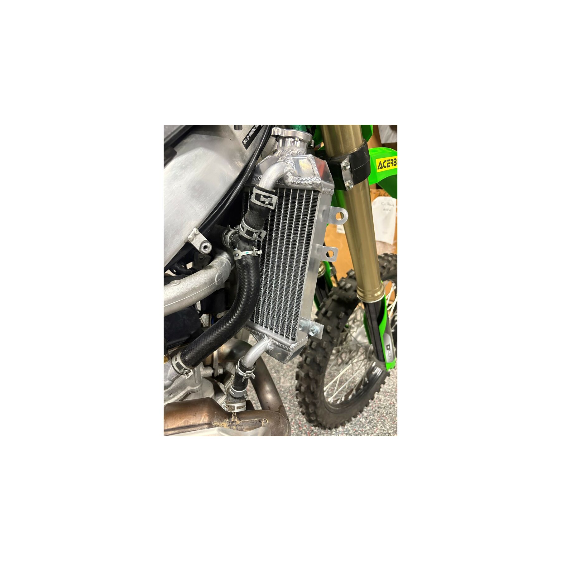 Fire Power Radiator Kawasaki KX125 / KX250 2003-2005