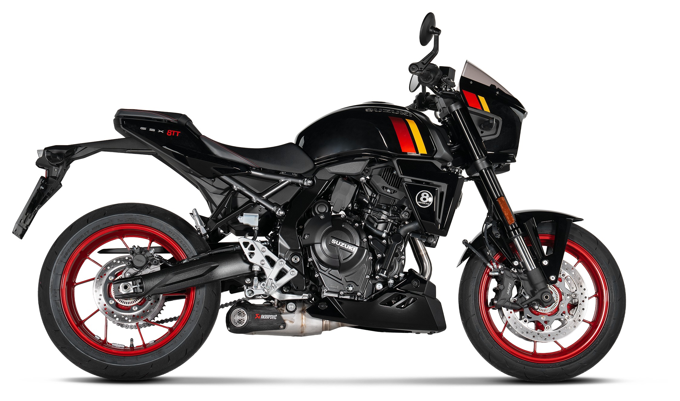 Akrapovic Racing Homologated Exhaust System Suzuki GSX-8S / GSX-8R