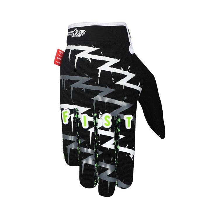 Black/Fluo Green/White
