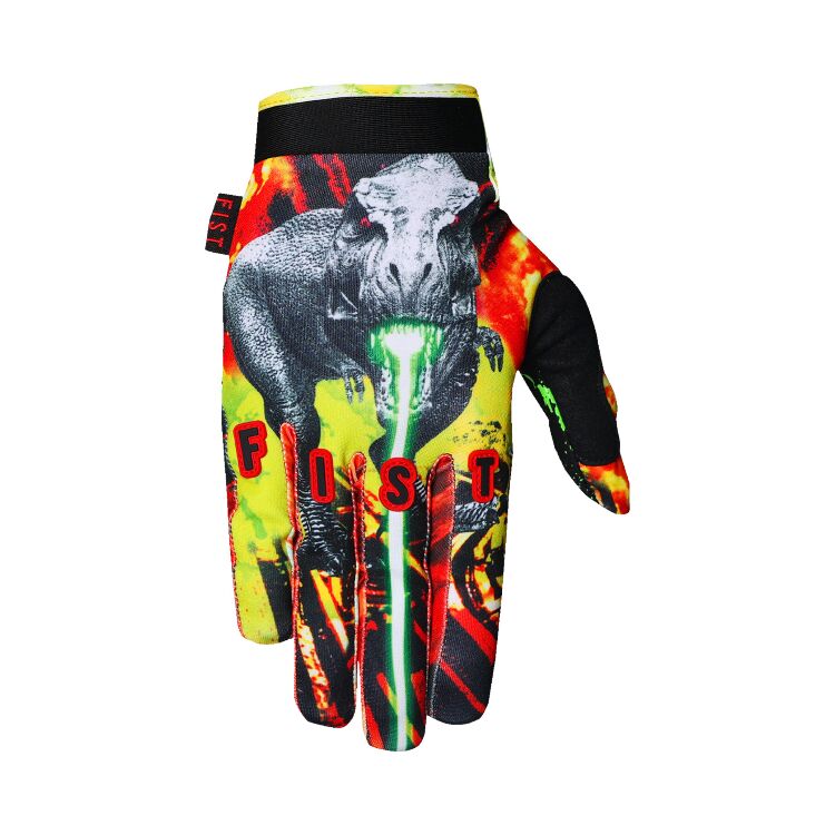 Black/Red/Fluo Green