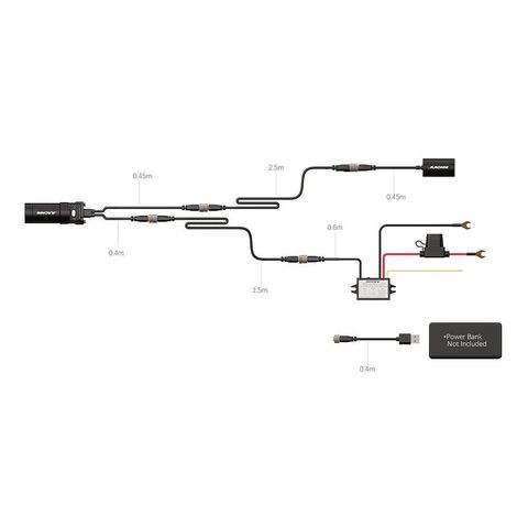 INNOVV K6 Motorcycle Dash Cam [Open Box]