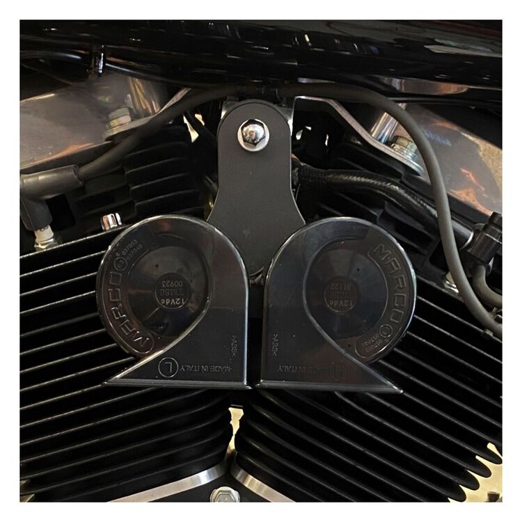 Custom Dynamics Electromagnetic Dual Horn Kit For Harley 1991-2025 [Incomplete]