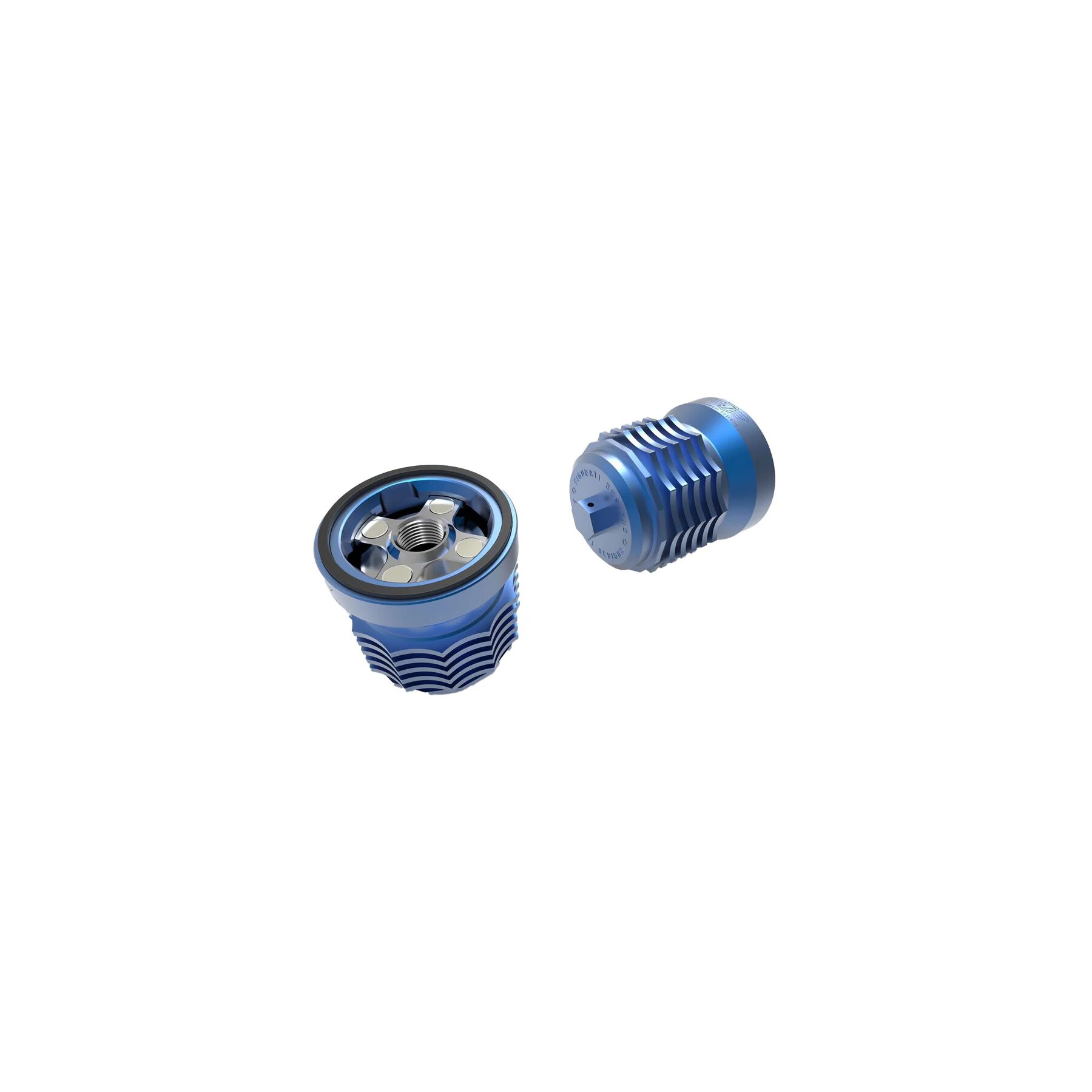 Figurati Designs Performance Magnetic Oil Filter For Harley 1982-2026