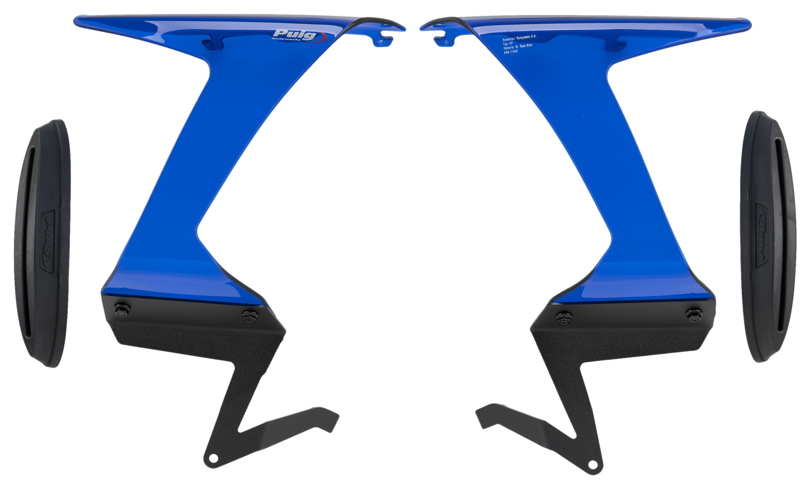 Puig GP Downforce Side Spoiler Kawasaki Ninja ZX-6R ZX636 2024