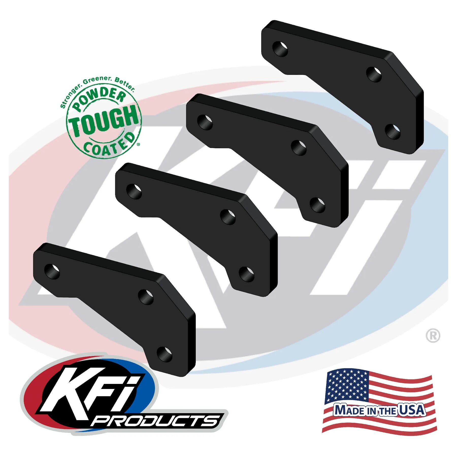 KFI UTV Pro 2.0 Square Tube Ear Spacer Kit