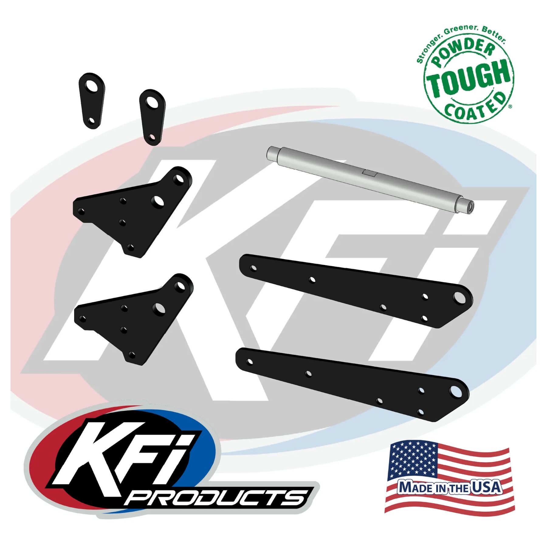 KFI UTV Square Push Tube Leveling Kit