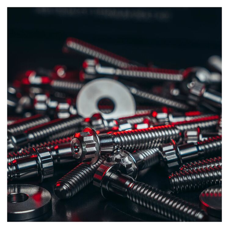 Trask Bitchin’ Bolts Titanium Hardware Kits For Harley Touring 2017-2025