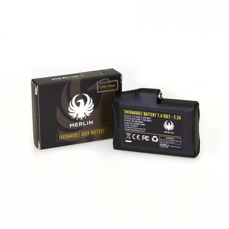 Merlin Thermavolt 2200mAh Heated Sock Battery