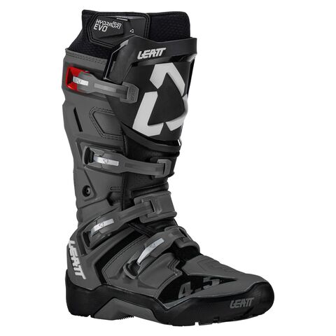 Leatt Moto 4.5 HydraDri Boots Grey/Black/White / 13 [Open Box]