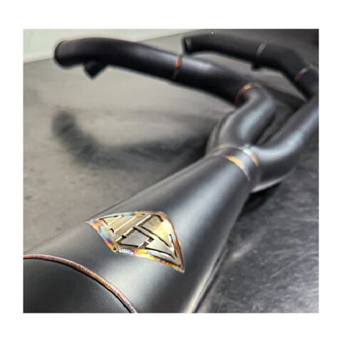 SP Concepts Cut Back 2-Into-1 Exhaust For Harley Touring 2017-2026