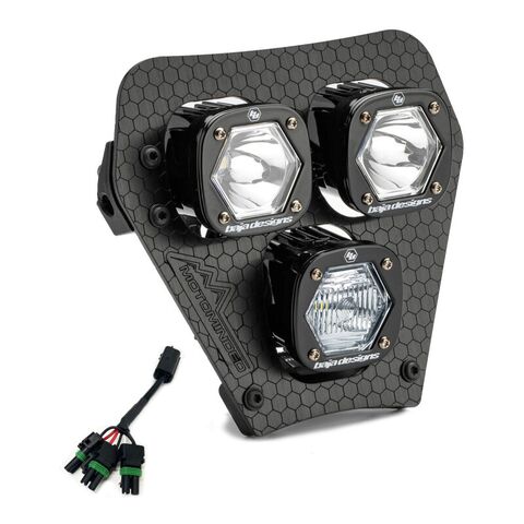 Baja Designs Triple S1 Hydra Led Headlight Kit KTM 350 / 500 EXC-F 2024-2025