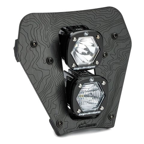 Baja Designs Dual S1 Gemini Led Headlight Kit KTM 300cc-450cc 2024-2025