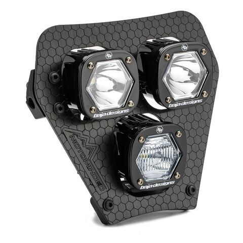 Baja Designs Triple S1 Hydra Led Headlight Kit KTM 300cc-450cc 2024-2025