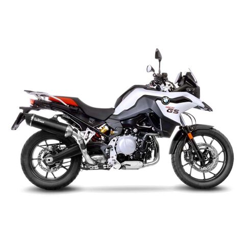 LeoVince Nero Slip-On Exhaust BMW F750GS / F800GS / F850GS / Adventure 2019-2025 Black Stainless Steel/Carbon Fib... [Previously Installed]