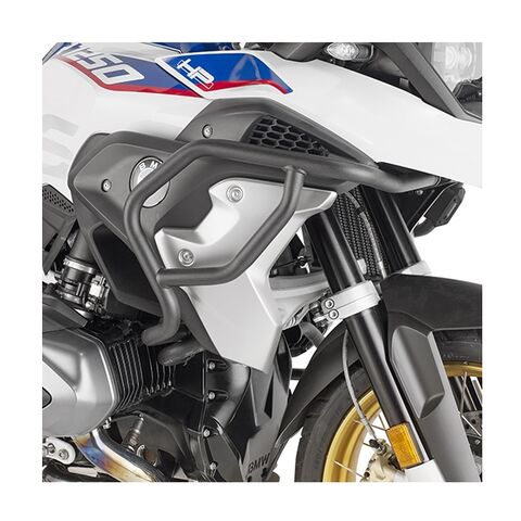 Givi TNH5124 / TNH5124OX Upper Engine Guards BMW R1200GS / R1250GS 2013-2023 Black Powder Coated Stee... [Open Box]