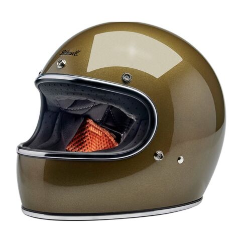 Biltwell Gringo ECE 22.06 Helmet - Closeout Gold / LG [Open Box]