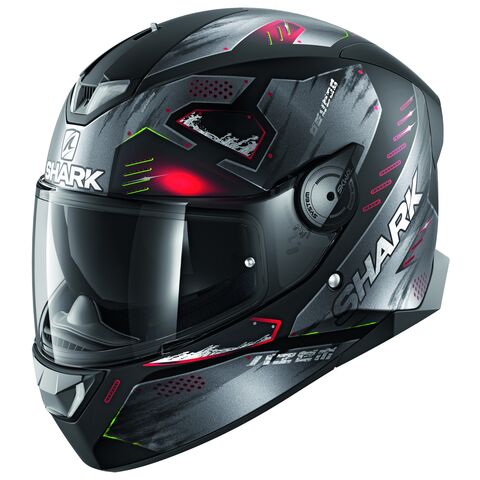 Shark SKWAL 2 Venger Helmet Black/Anthracite/Red / MD [Incomplete]