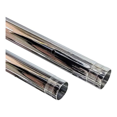Custom Cycle Engineering Ultra Chrome 47mm Fork Tubes For Harley Pan America 2021-2025