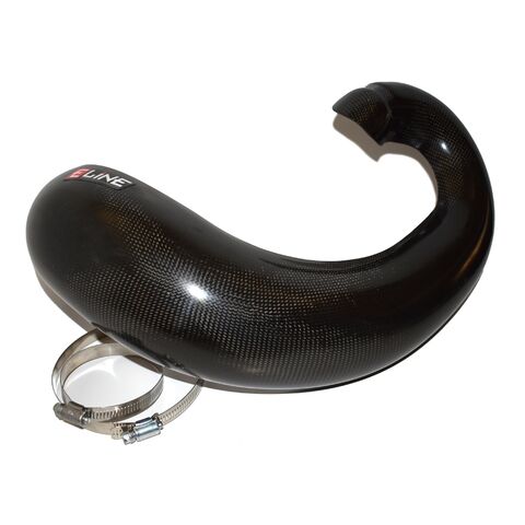 E-Line Carbon Fiber Pipe Guard GasGas / Husqvarna / KTM 250cc-300cc 2019-2023 Carbon Fiber / Stock [Incomplete]