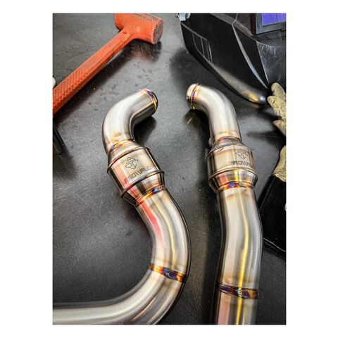 SP Concepts Big Bore Pro Flo 2-Into-1 Exhaust For Harley Low Rider ST / Sport Glide 2018-2024