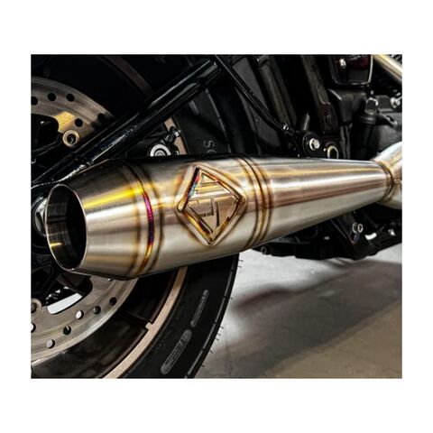 SP Concepts Mid Length Elsinore 2-Into-1 Exhaust For Harley Low Rider ST / Sport Glide 2018-2024