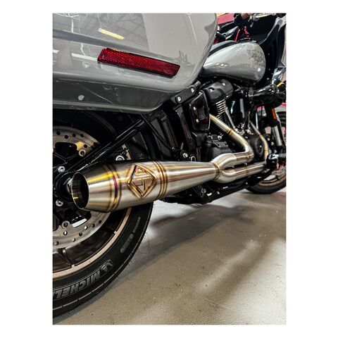 SP Concepts Mid Length Elsinore 2-Into-1 Exhaust For Harley Low Rider ST / Sport Glide 2018-2024
