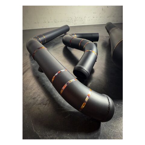 SP Concepts Mid Length Elsinore 2-Into-1 Exhaust For Harley Touring 2017-2026