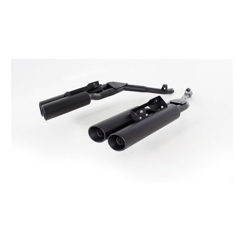 Remus Custom Slip-On Exhaust BMW K1600 2018-2024 Black Stainless Steel [Blemished - Good]