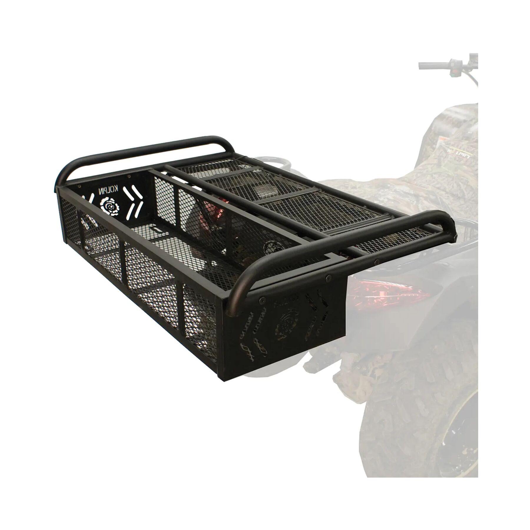 Kolpin Outdoors ATV Rear Convertible Drop Basket Rack
