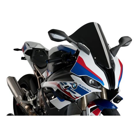 Puig R-Racer Windscreen BMW S1000RR / M1000RR 2020-2025 Black [Previously Installed]
