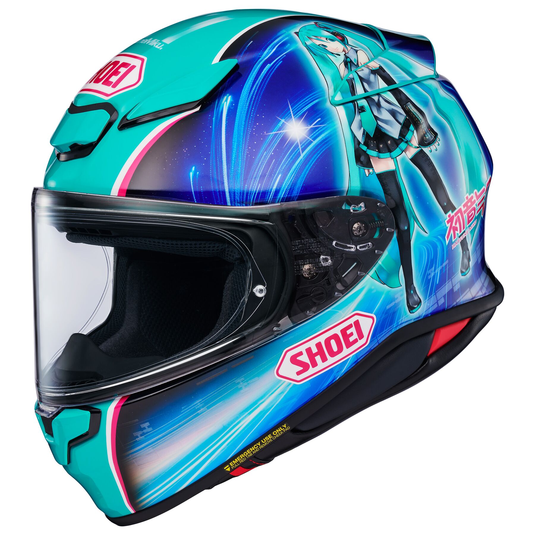 Shoei RF-1400 Hatsune Miku Helmet