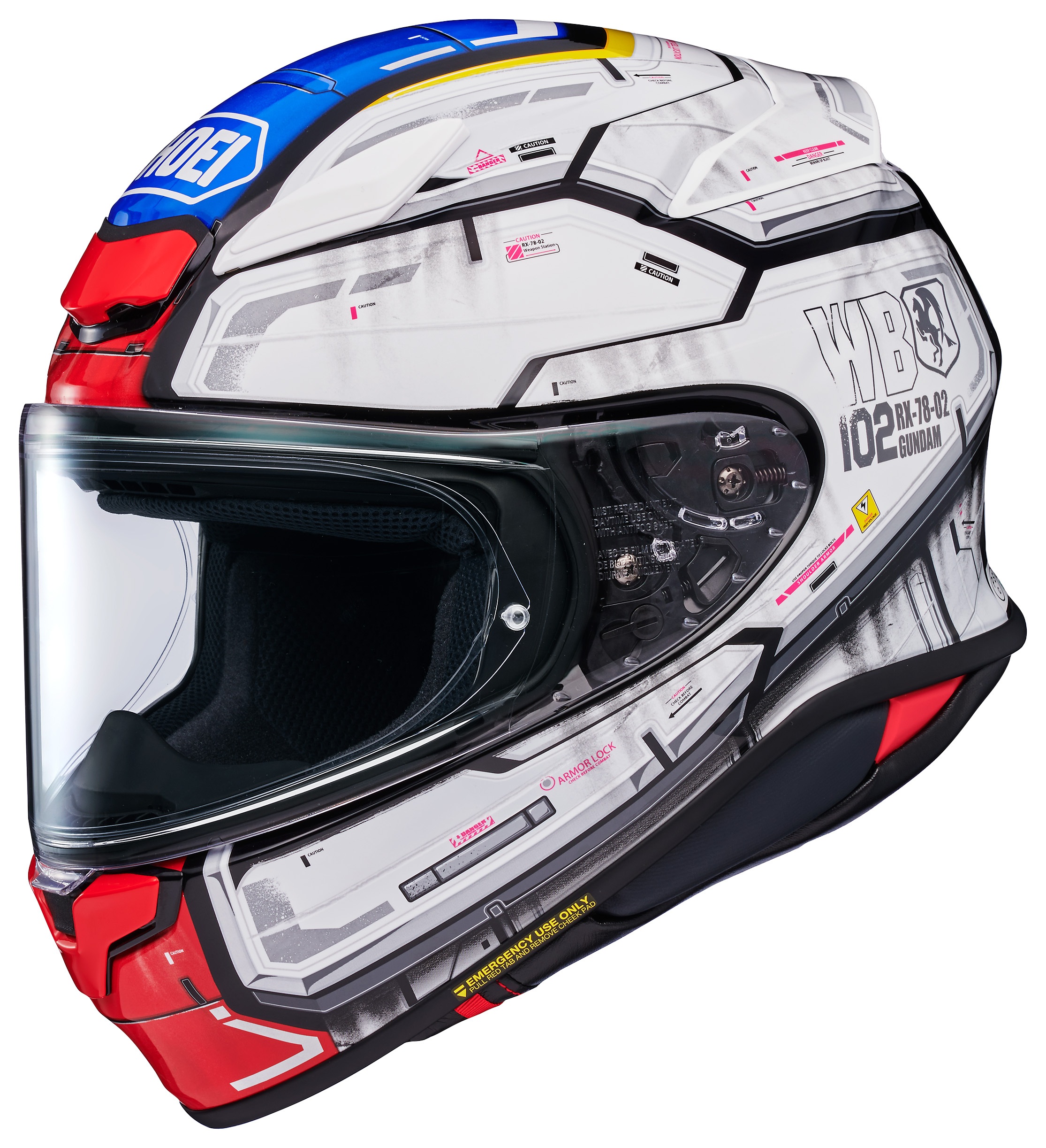 Shoei RF-1400 Gundam Helmet - RevZilla