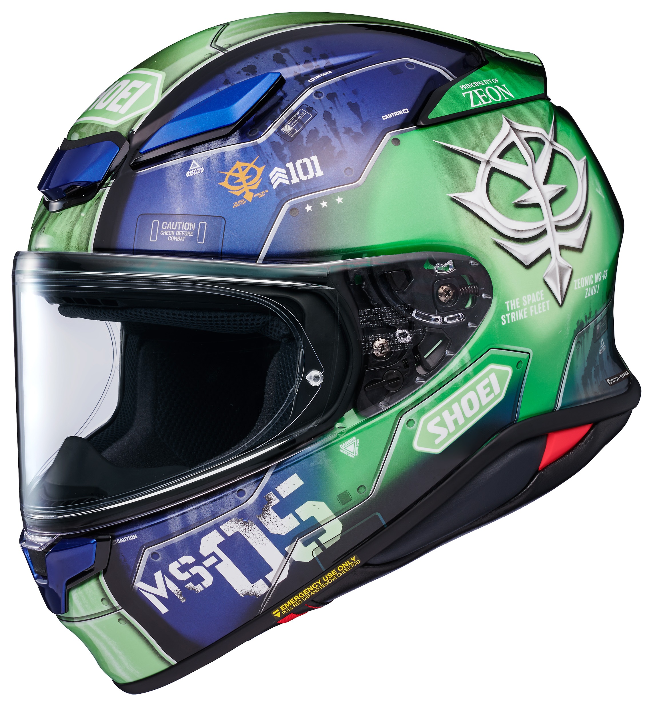 Shoei RF-1400 Zaku I Helmet - RevZilla