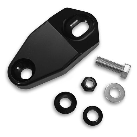 Memphis Shades Headlight Extension Block For Harley Dyna / Sportster 1986-2005 Polished [Previously Installed] Pol... [Blemished - Very Good]