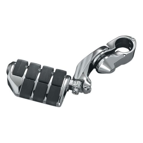 Kuryakyn Tour Tech Cruise Peg Mounts For 1-1/4" Engine Guards With Dually Pegs / 6" Back From Bar - Average Ri... [Demo - Acceptable]