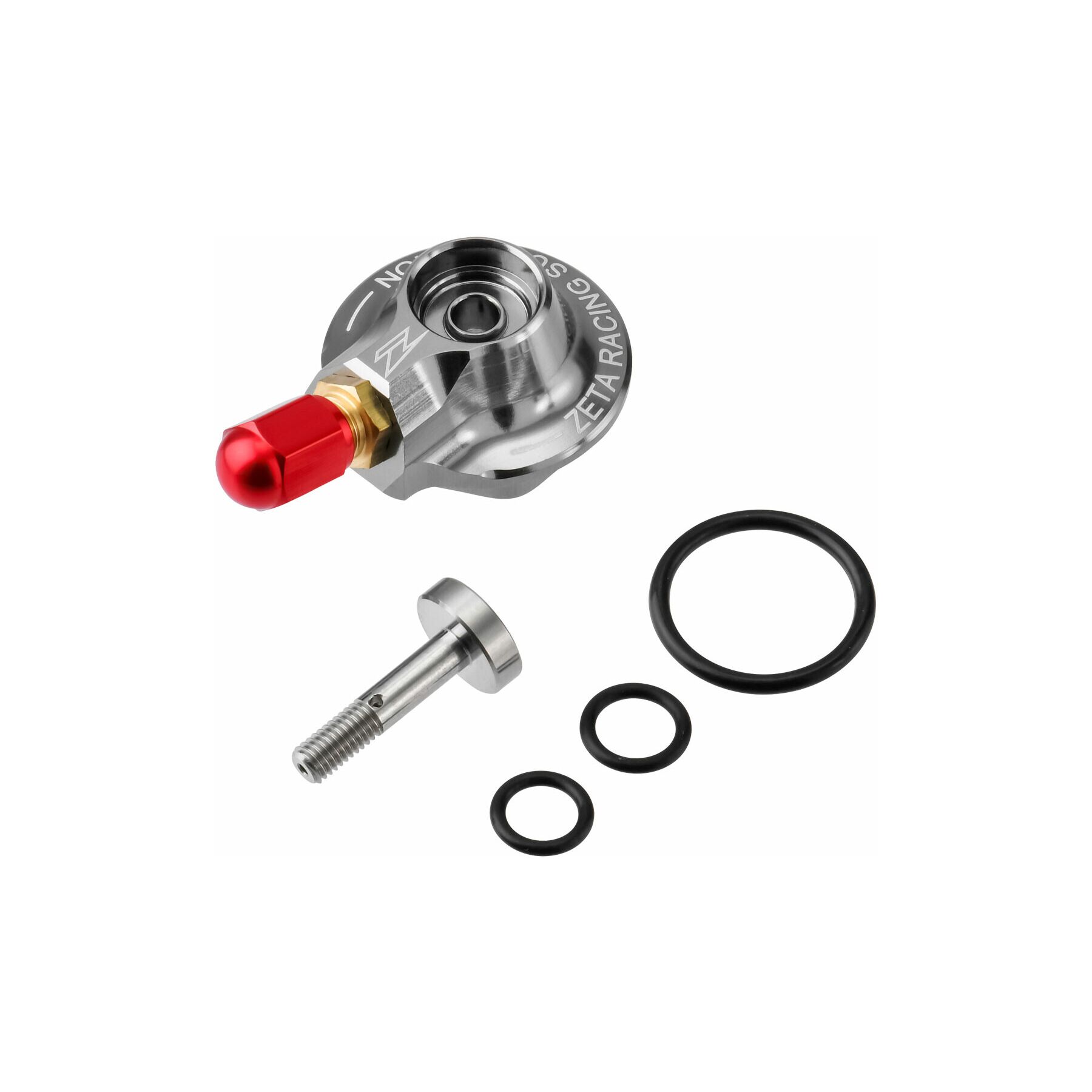 Zeta WP Shock Gas Valve Xplor Shock KTM 125cc-300cc 2024-2026